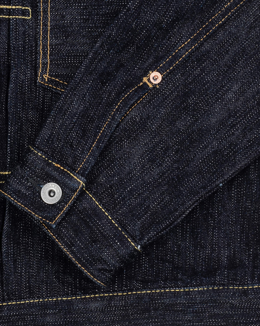 Iron Heart IHJ-507-SLB 16oz Slubby Selvedge Denim Type II Jacket - Indigo