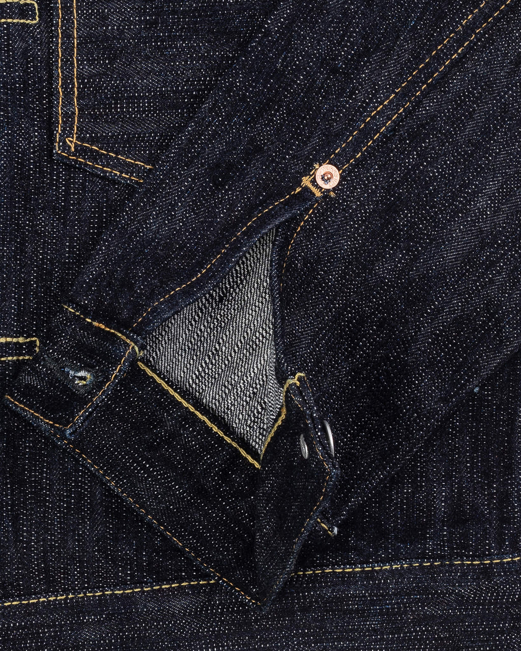 Iron Heart IHJ-507-SLB 16oz Slubby Selvedge Denim Type II Jacket - Indigo