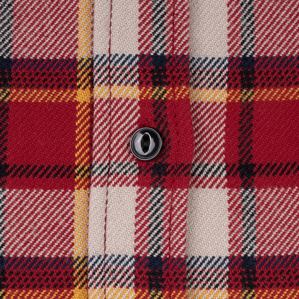 Iron Heart IHSH-334-WORK (FW22) Ultra Heavy Flannel Classic Check Work Shirt