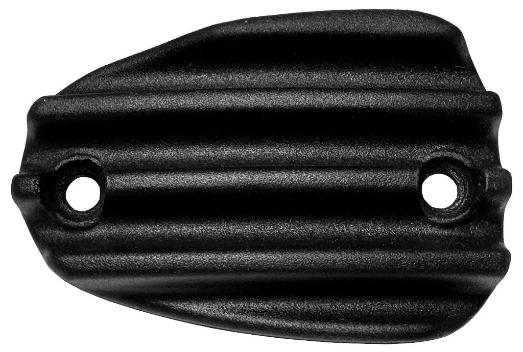 Nắp Bình Dầu Phanh Motone - Finned/Ribbed Black –  MMU075
