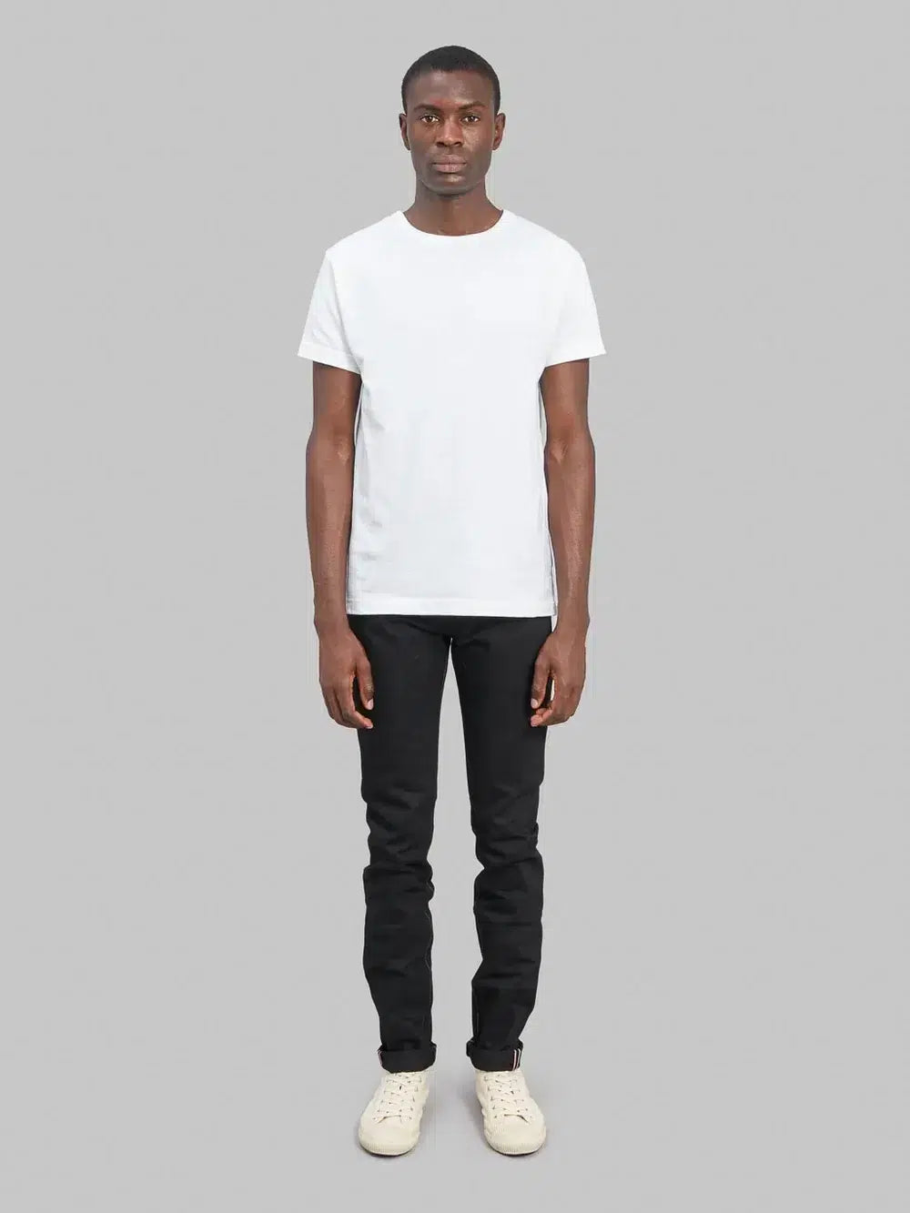 Momotaro 0306-B 15.7oz Black Selvedge Denim - Tight Tapered Fit