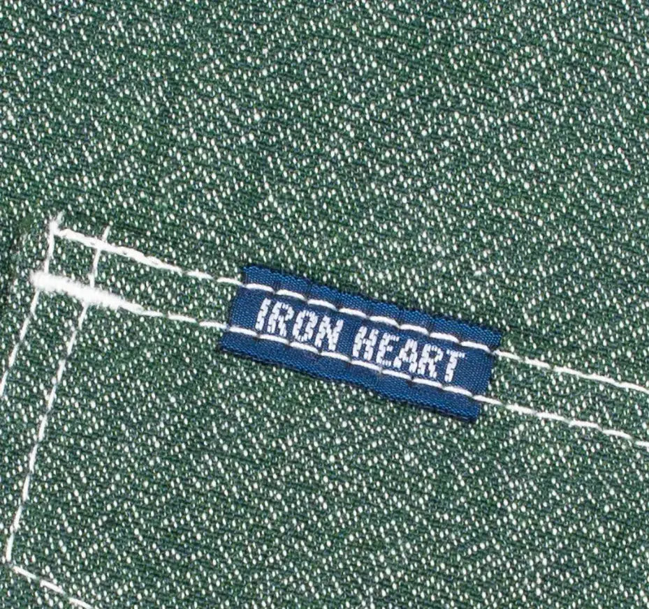 Iron Heart IHSH-289 Mock Twist Selvedge Chambray Western Shirt