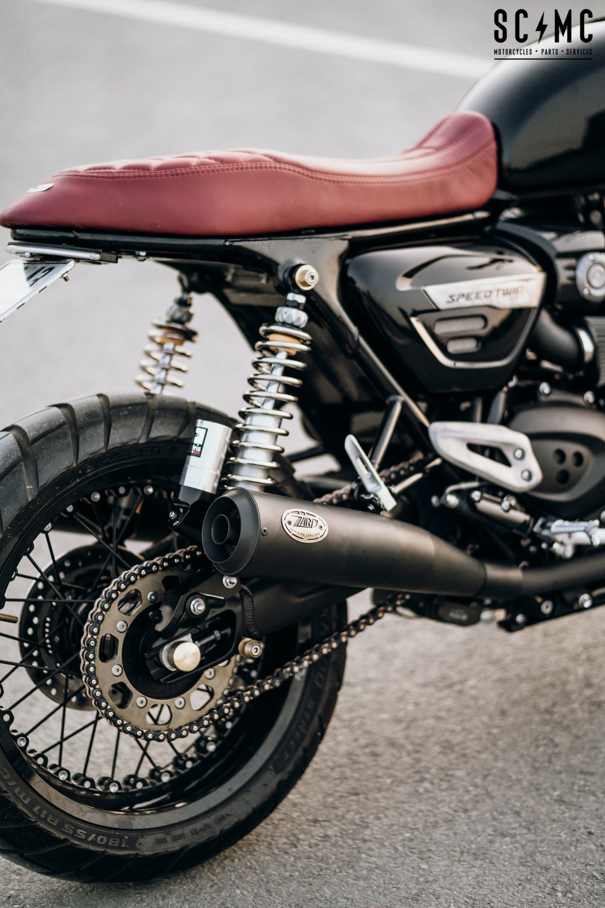 Set rear twin-shocks MATRIS M40KC for TRIUMPH BONNEVILLE SPEED TWIN 1200 / THRUXTON