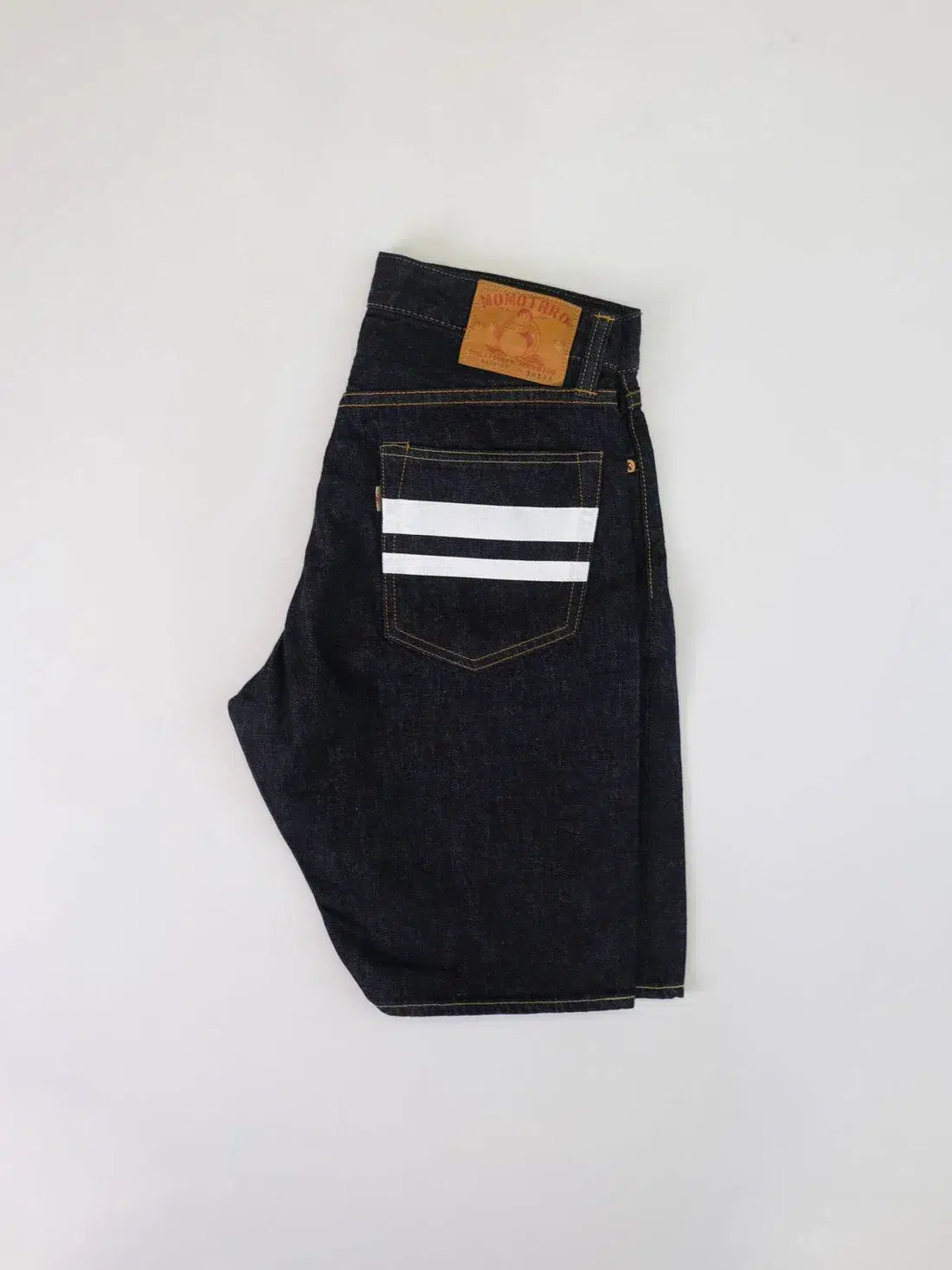 Momotaro H0205SP-2 13oz Denim Slim Straight Shorts Pant