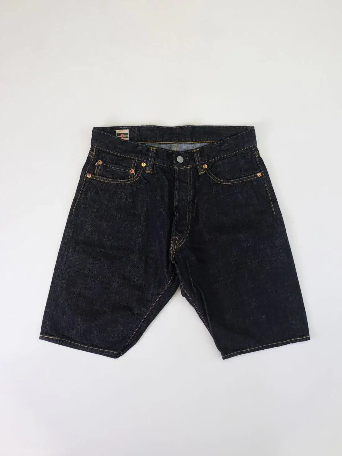 Momotaro H0205SP-2 13oz Denim Slim Straight Shorts Pant