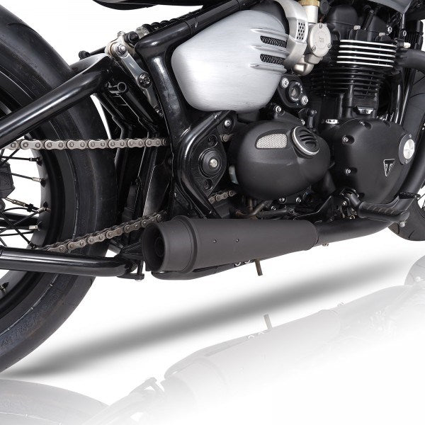 Pô Zard Slip-On Black Coating - Bobber 1200 (17-23)
