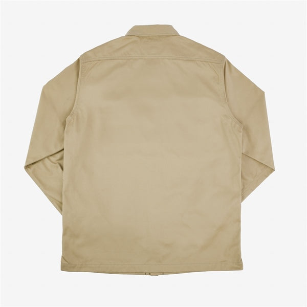 Iron Heart IHSH-383-BRN-BEI-NP (SS24) 9oz T/C Mechanic Shirt-(No Print)