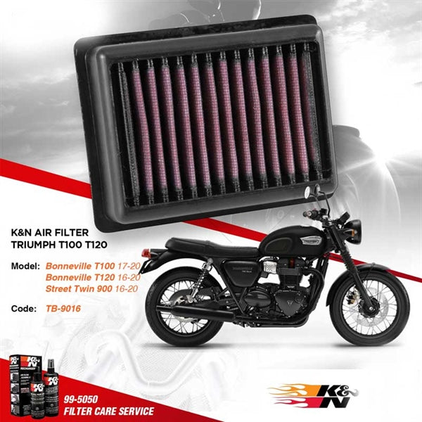 KN air filter T100/T120/SCR900 - TB-9016