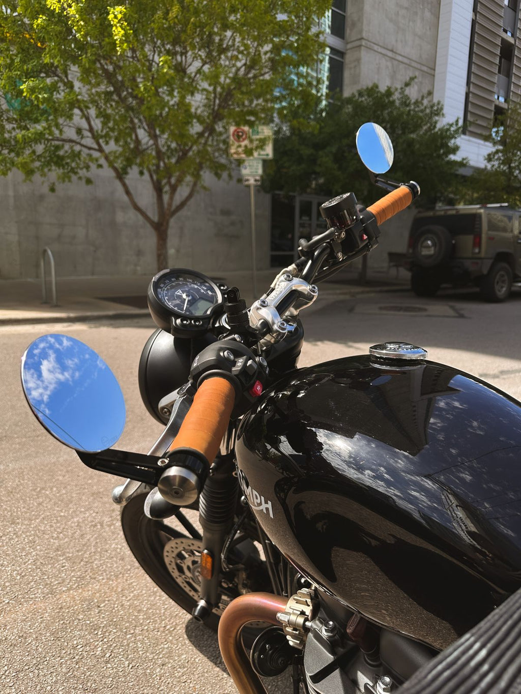 Gương Motogadget mo.view Café