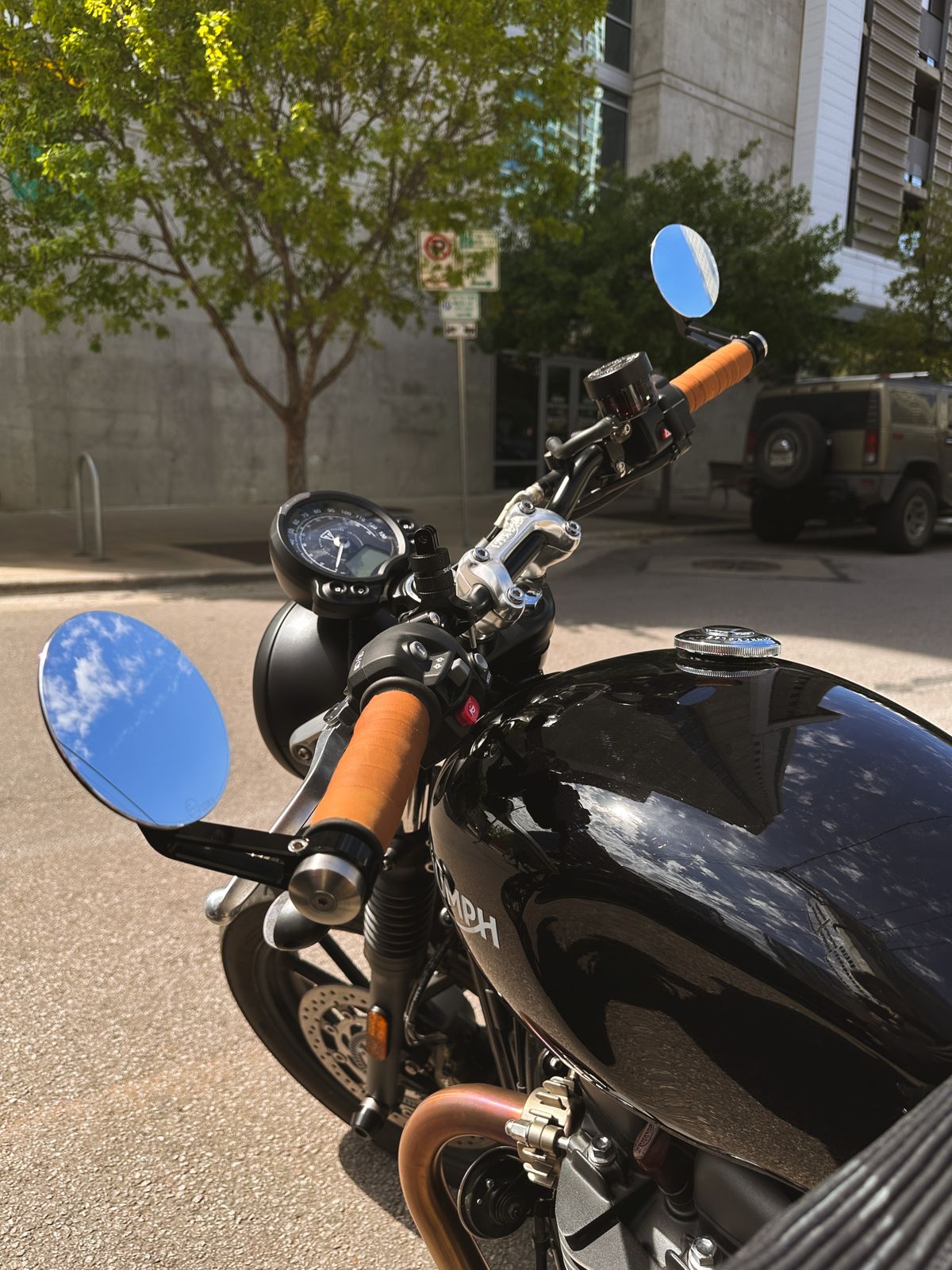 Gương Motogadget mo.view Café