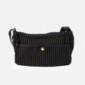 Iron Heart IHE-36-BLK 12oz Wabash Small Shoulder Bag - Black