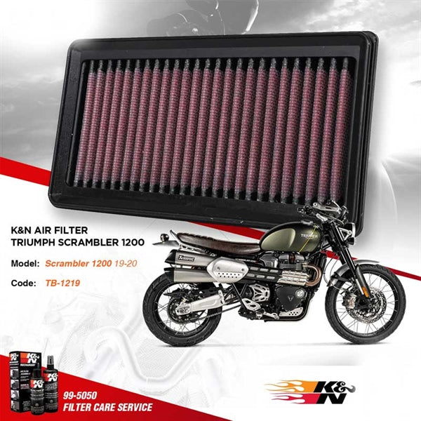 K&N Air Filter SCR1200 - TB1219