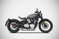 Zard BOBBER 1200 EXHAUST - SLIP-ONS BLACK COATING