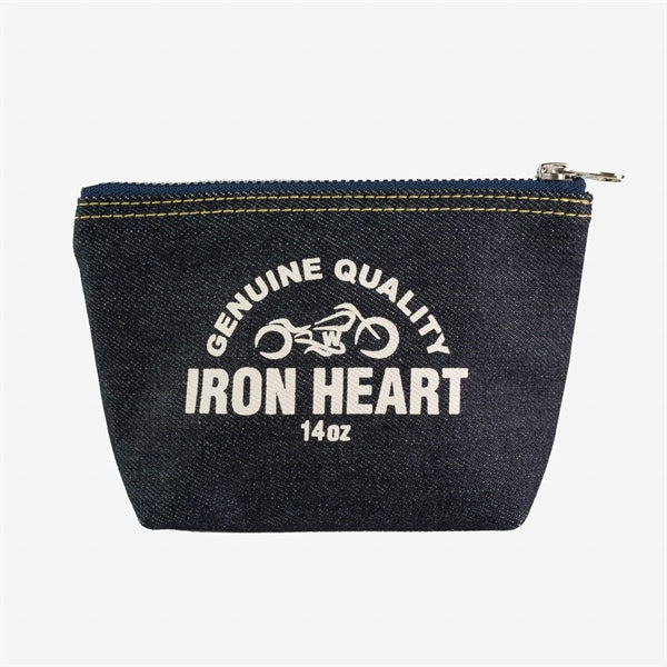 Iron Heart IHG-108 14oz Selvedge Denim Zip-Up Pouch