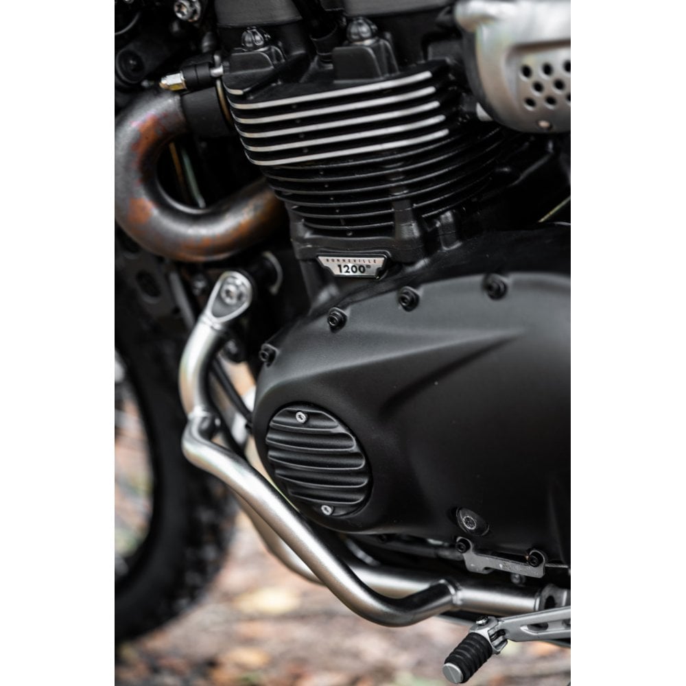 Nắp Che Lốc Côn Motone –  Ribbed Black - MMU037