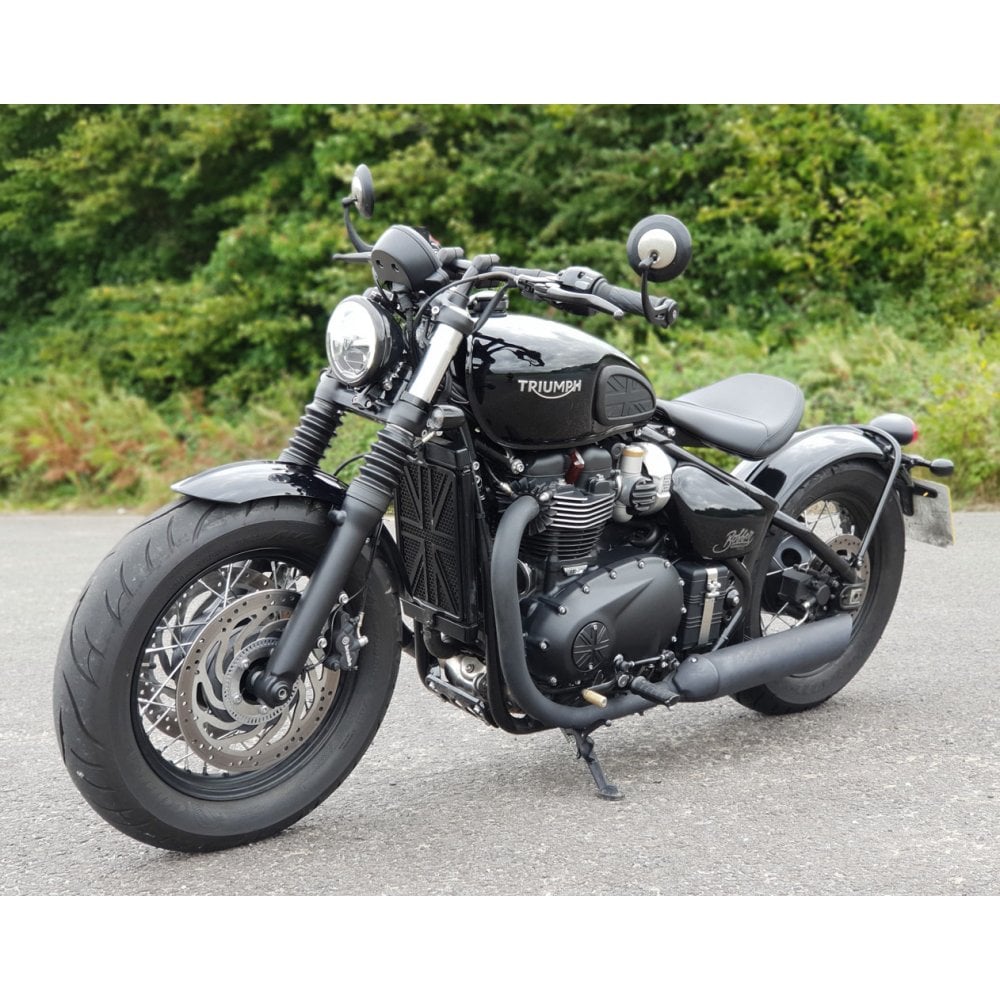 Nắp Che Lốc Côn Motone Union Jack - Black - MMU032
