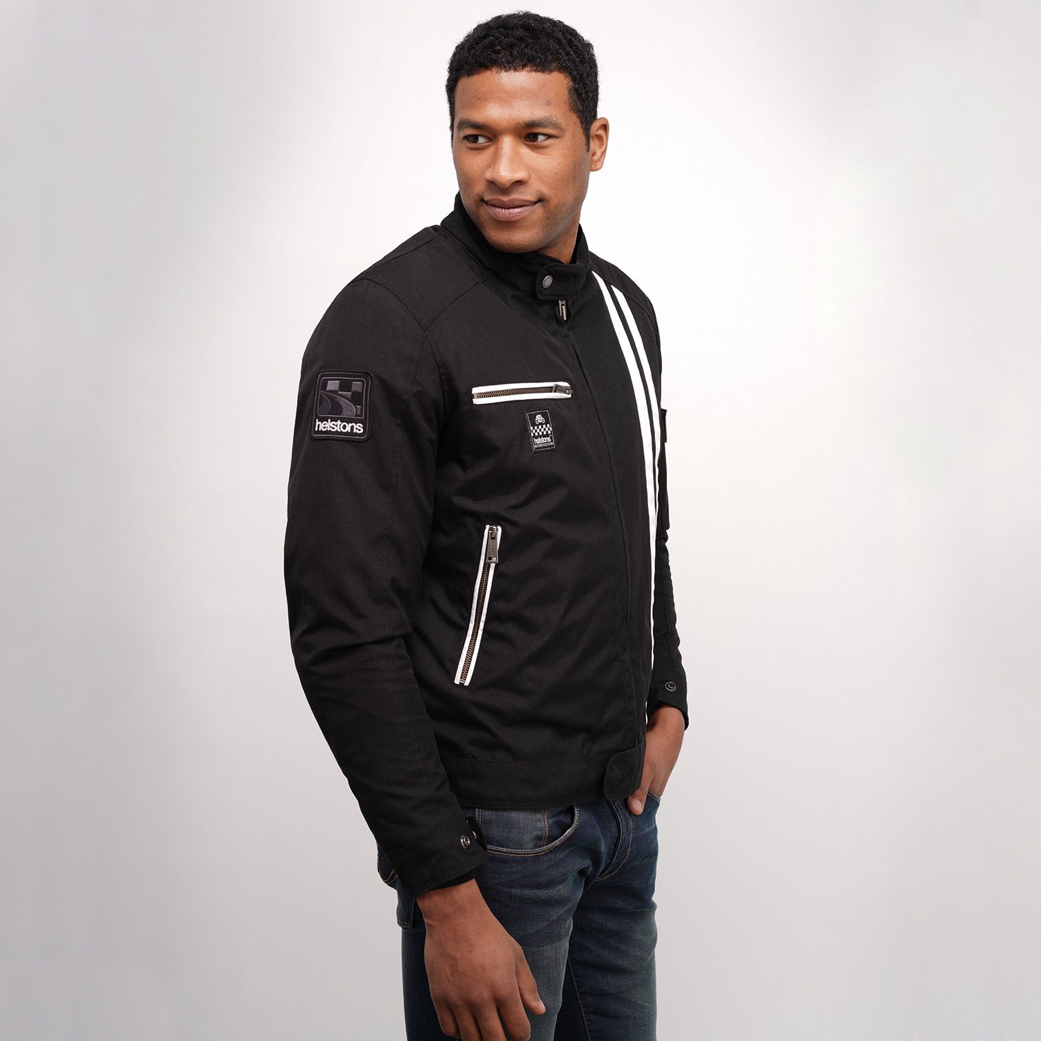 Helstons Cobra Snake Textile Jacket