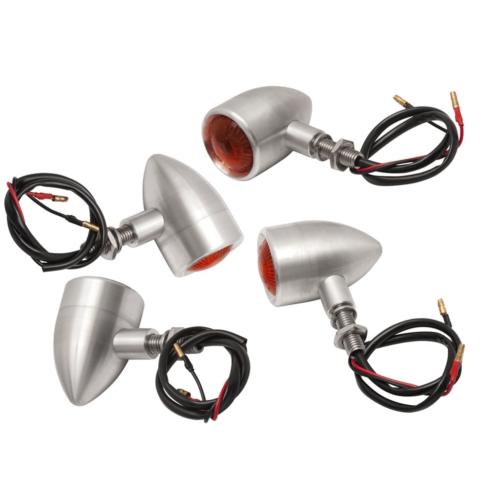 Motone Custom Billet Turn Signals (Set of 4 lights) - 2xXNM002M