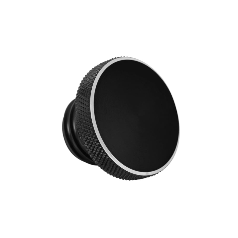 Nắp Bình Xăng Motone Aluminium Đen - NXS006