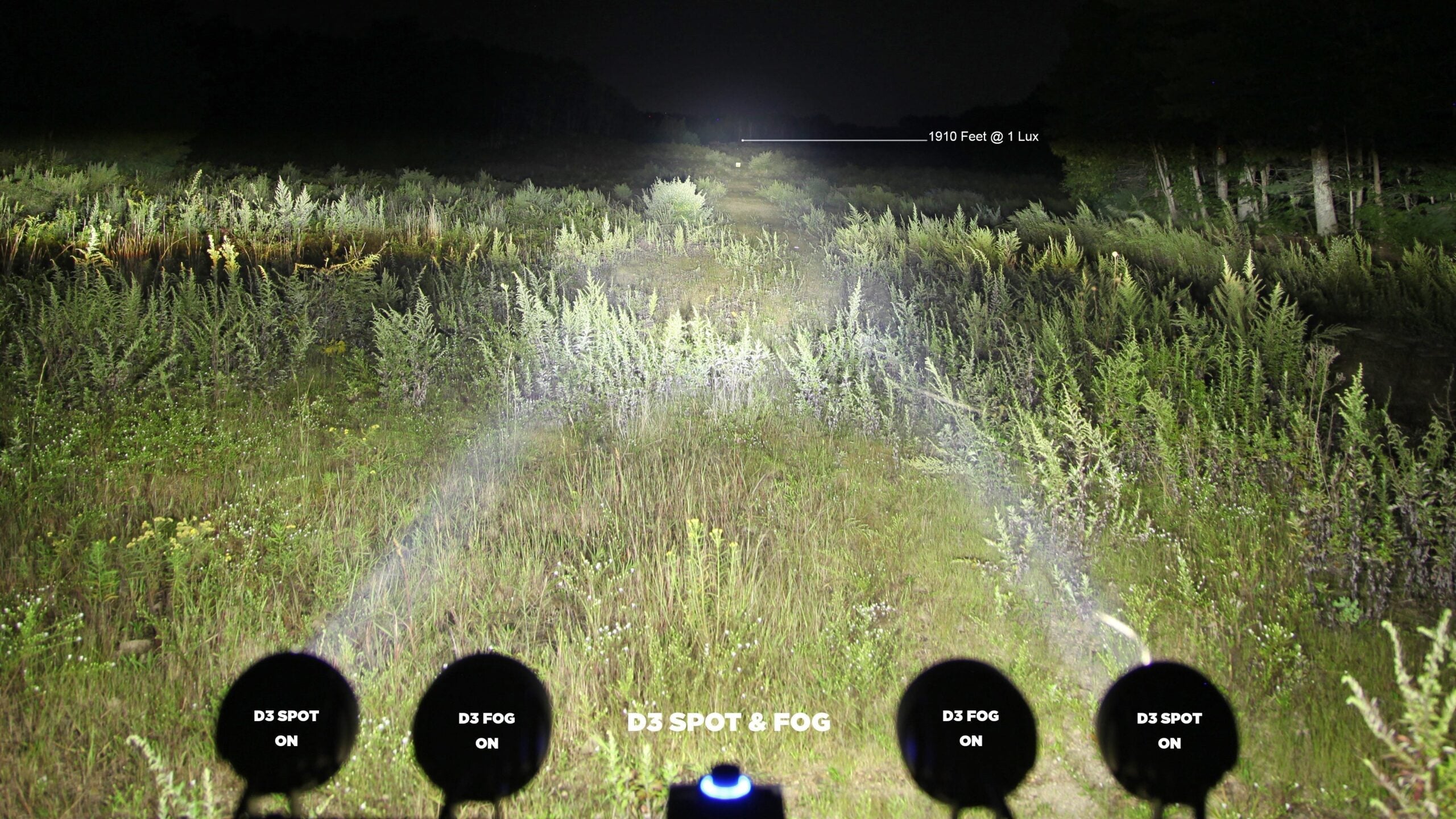 Denali D3 Fog Driving Light with DataDim™ Technology