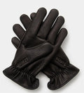 Cafe The Original Deerskin Gloves Black