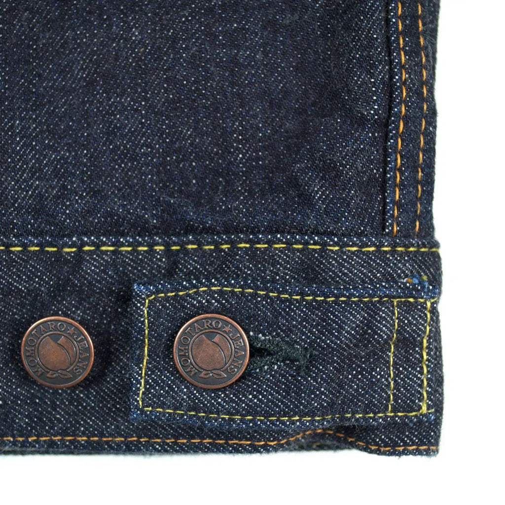 Momotaro MJ2103 14.7oz Zimbabwe Cotton Selvedge Denim Double Pocket Jacket