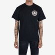 Iron Heart IHT-2402 7.5oz Printed Loopwheel Crew Neck T-Shirt