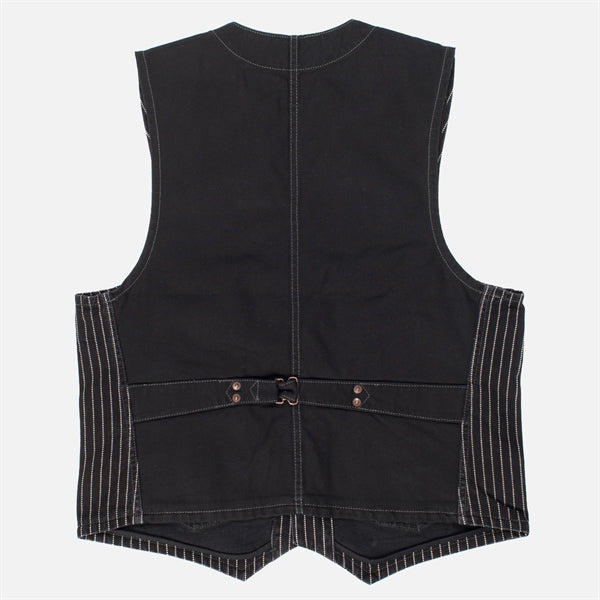 Iron Heart IHV-02-BLK 12oz Wabash/Duck Work Vest