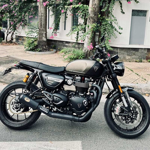 Zard Speed Twin Full System 2>1 Black Coating + Carbon End Cap