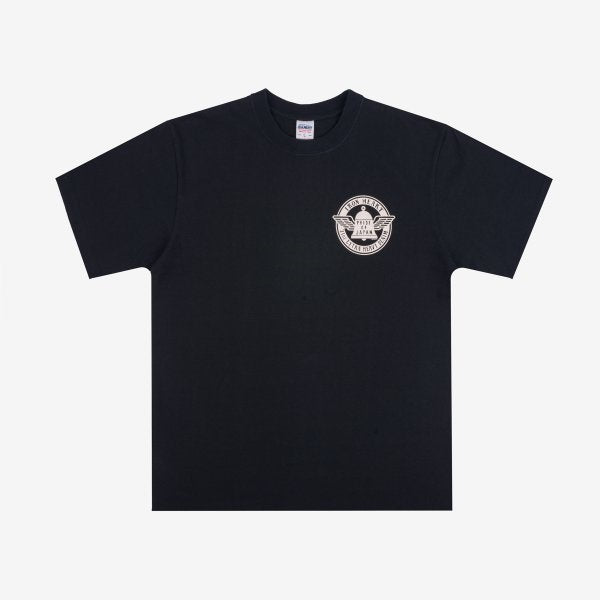 Iron Heart IHT-2402 7.5oz Printed Loopwheel Crew Neck T-Shirt