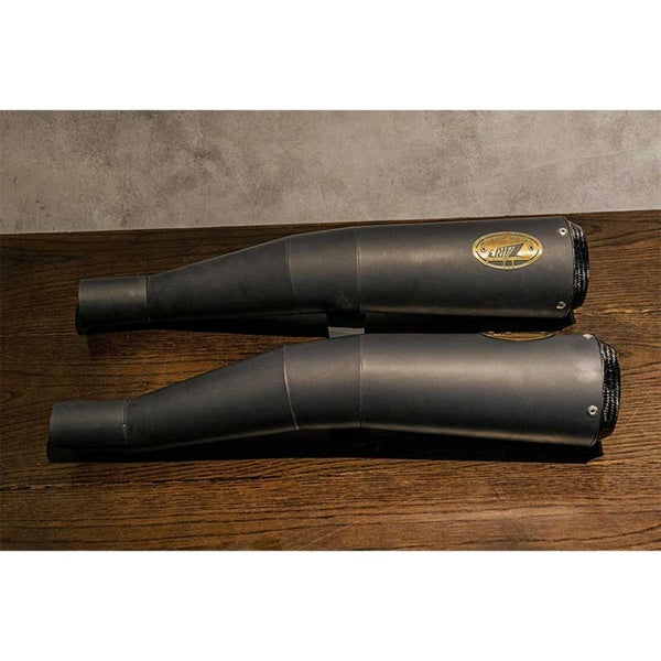 Zard Speed Twin Slip On Black Coating + Carbon End Cap