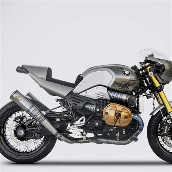 Zard slip-on exhaust for R9T Titanium