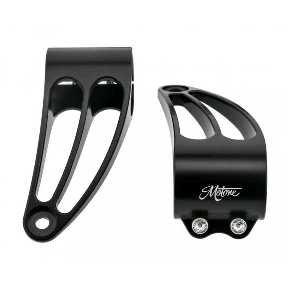 Giá Đỡ Đèn Pha Ngắn Motone Giger - Black - MTE047