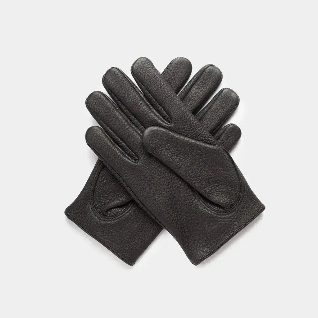 Cafe Leather The Dirt Gloves Deerskin - Black