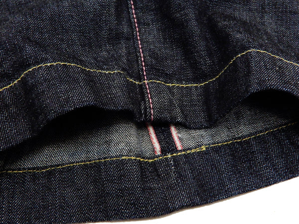 Momotaro H1006SPZ-2 13oz Denim Classic Middle Shorts Pant Indigo