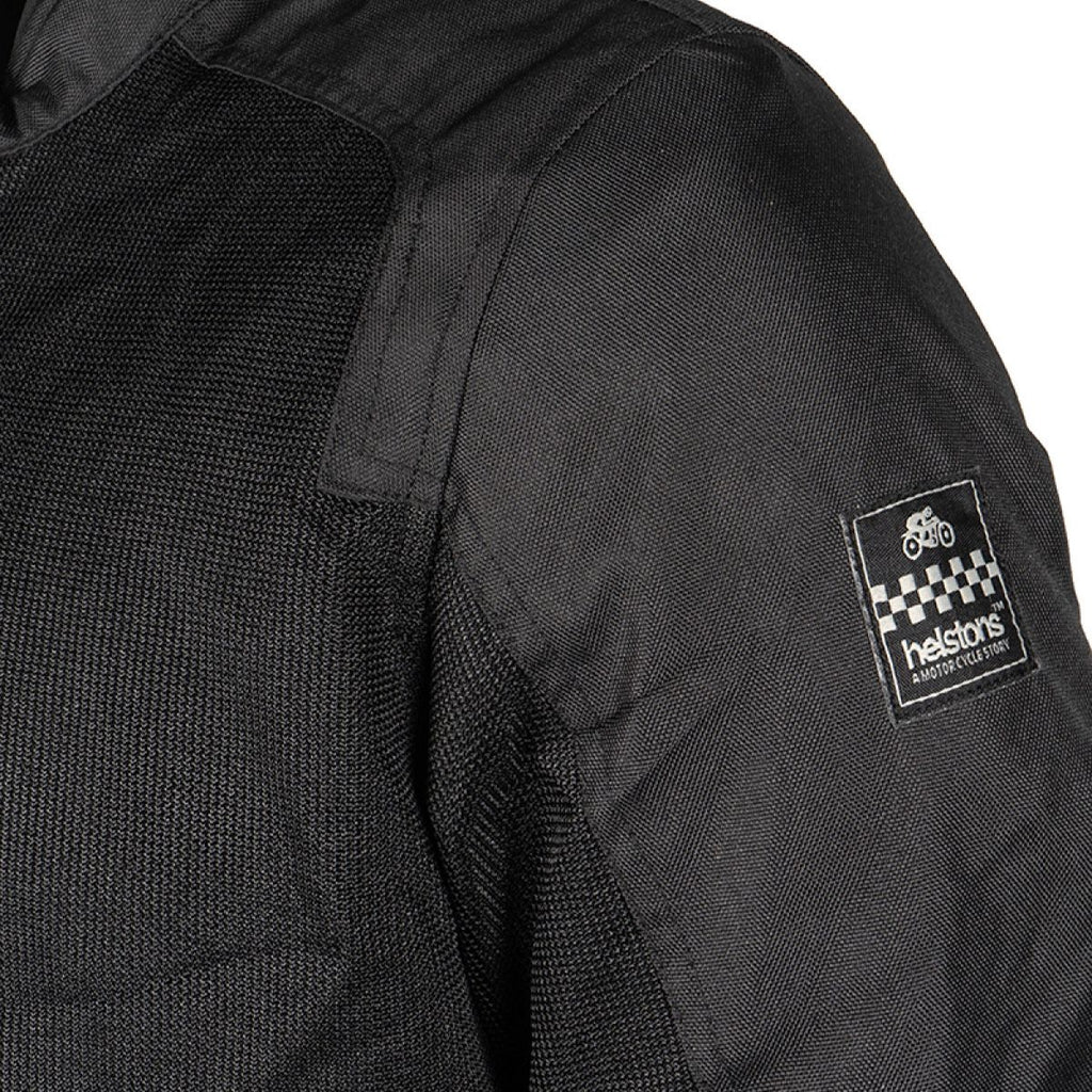 Helstons Stoner Air Mesh Jacket - Black