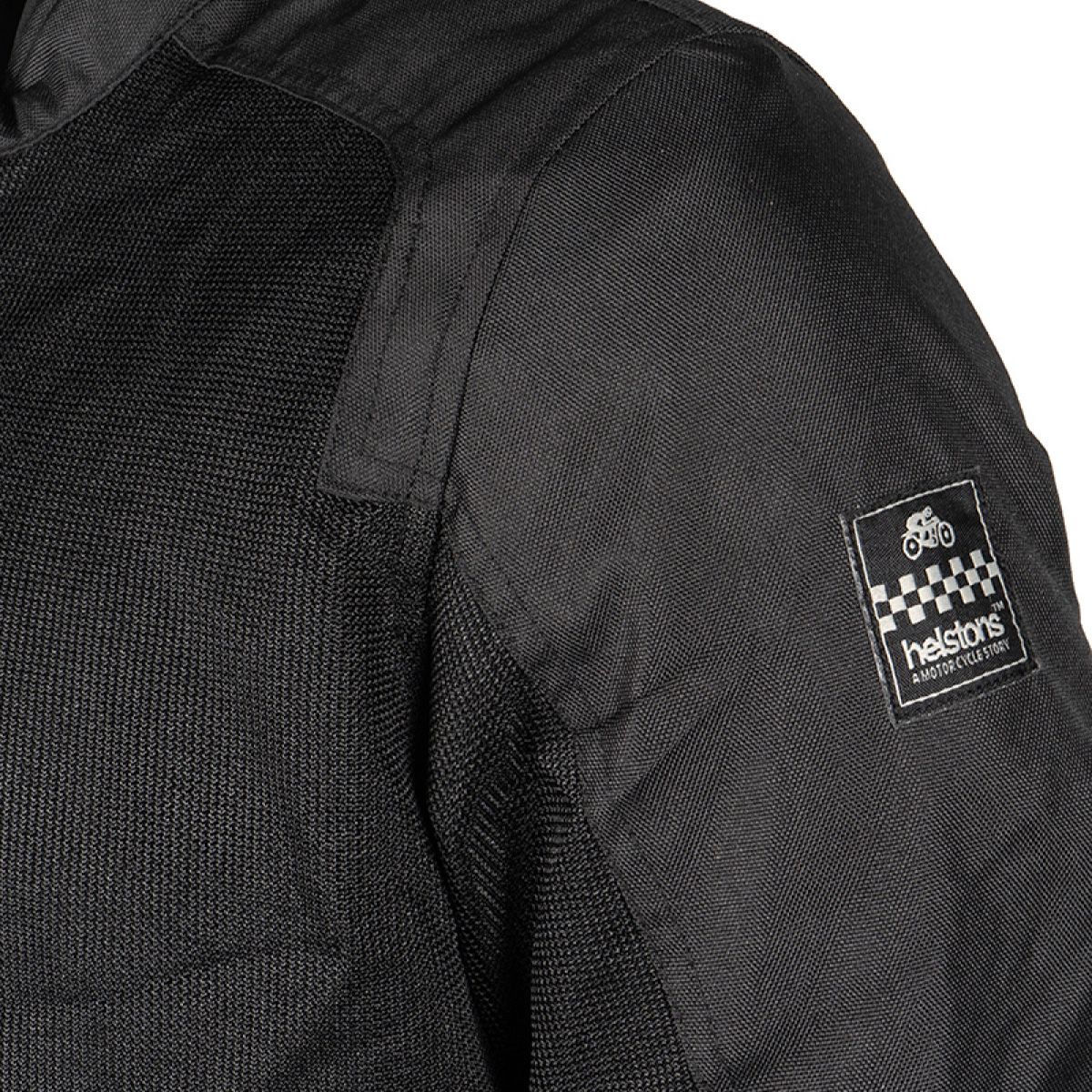 Helstons Stoner Air Mesh Jacket - Black