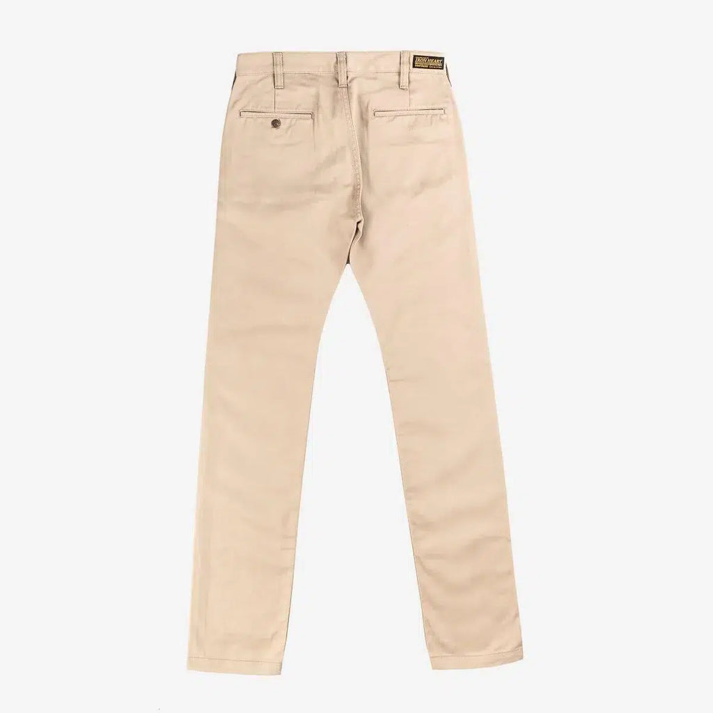 Iron Heart IH-721 9oz Mercerised Selvedge Cotton Slim Tapered Chinos