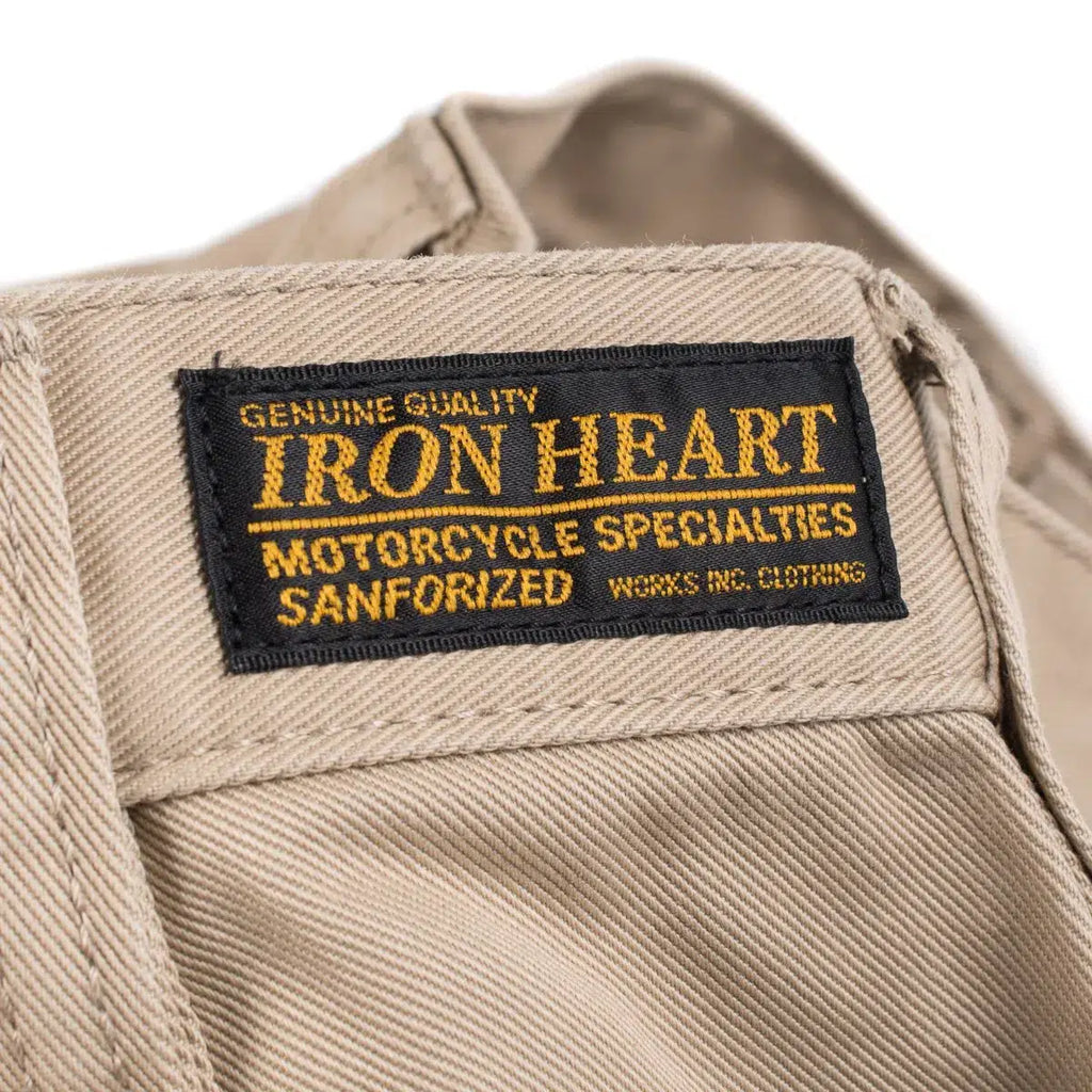 Iron Heart IH-721 9oz Mercerised Selvedge Cotton Slim Tapered Chinos