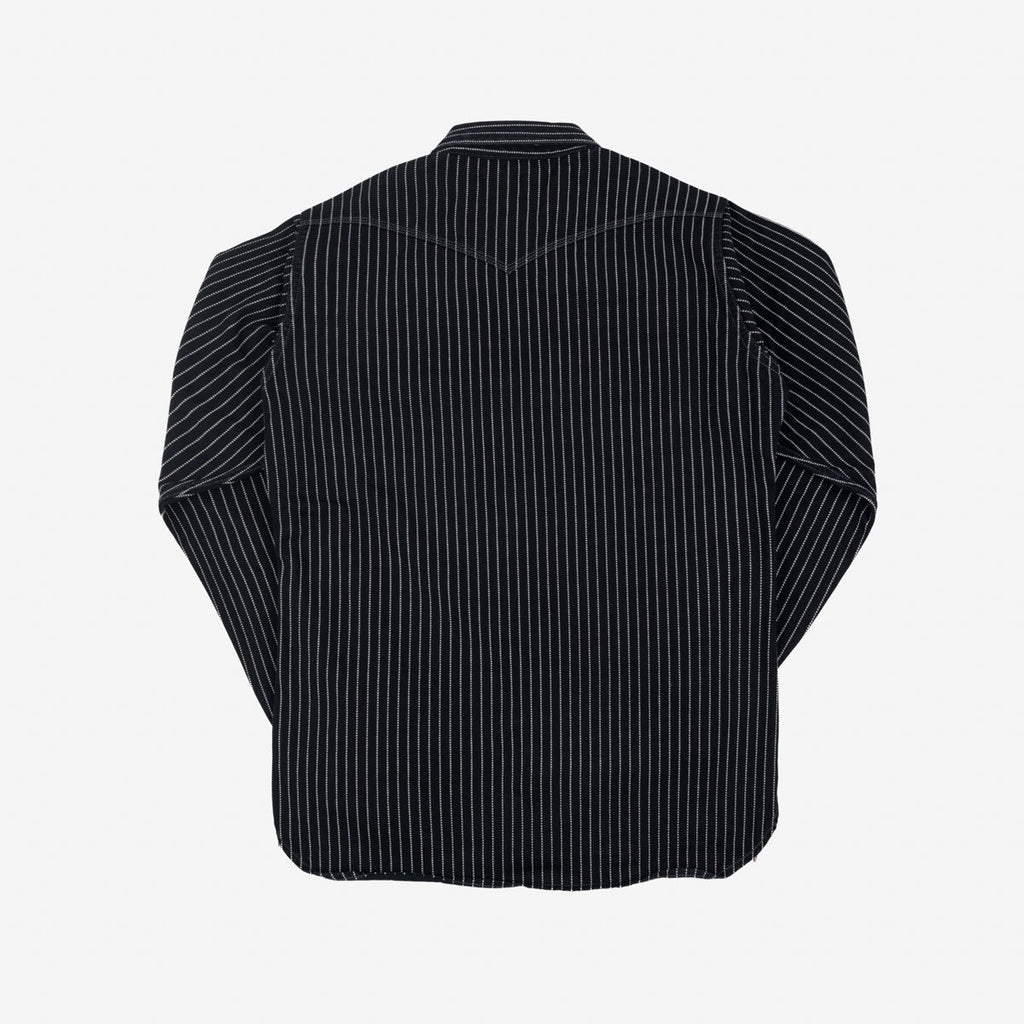 Iron Heart IHSH-62-BLK 12oz Wabash Western Shirt