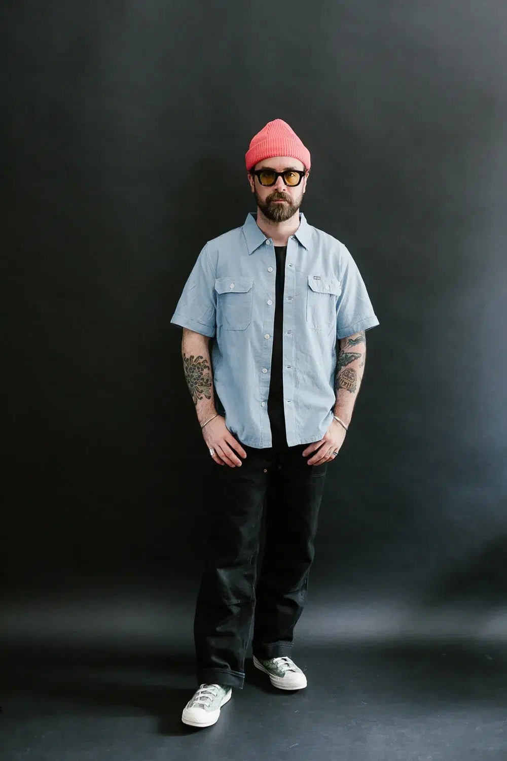 Iron Heart IHSH-388 (SS24) 4oz Selvedge Short Sleeved Summer