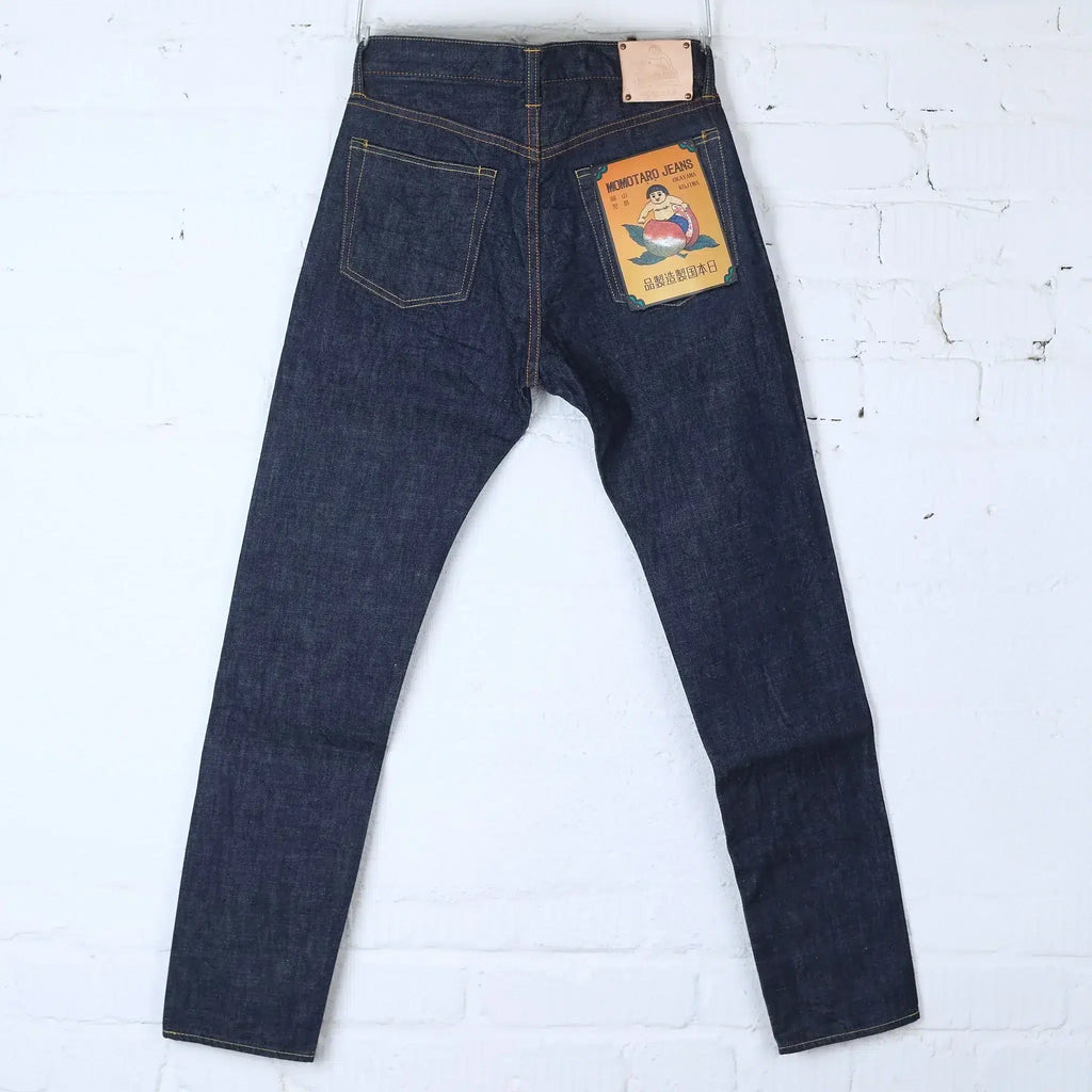 Momotaro G005-MZ 14.7oz Zimbabwe Cotton Denim "Legacy Blue" Narrow Tapered