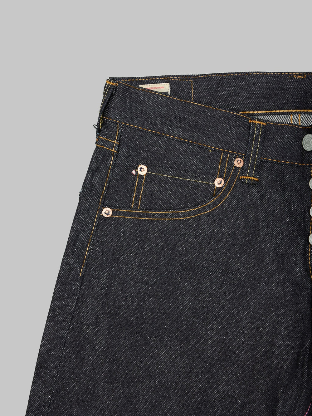 Momotaro 0306-12 12oz Zimbabwe Cotton Tight Tapered Pants