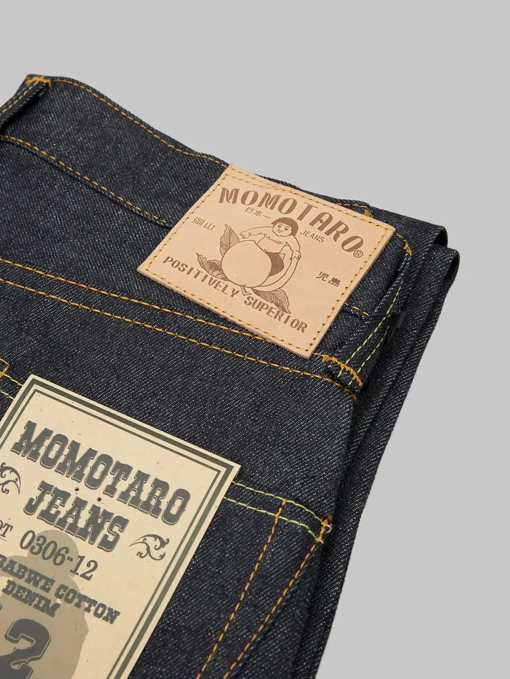 Momotaro 0306-12 12oz Zimbabwe Cotton Tight Tapered Pants