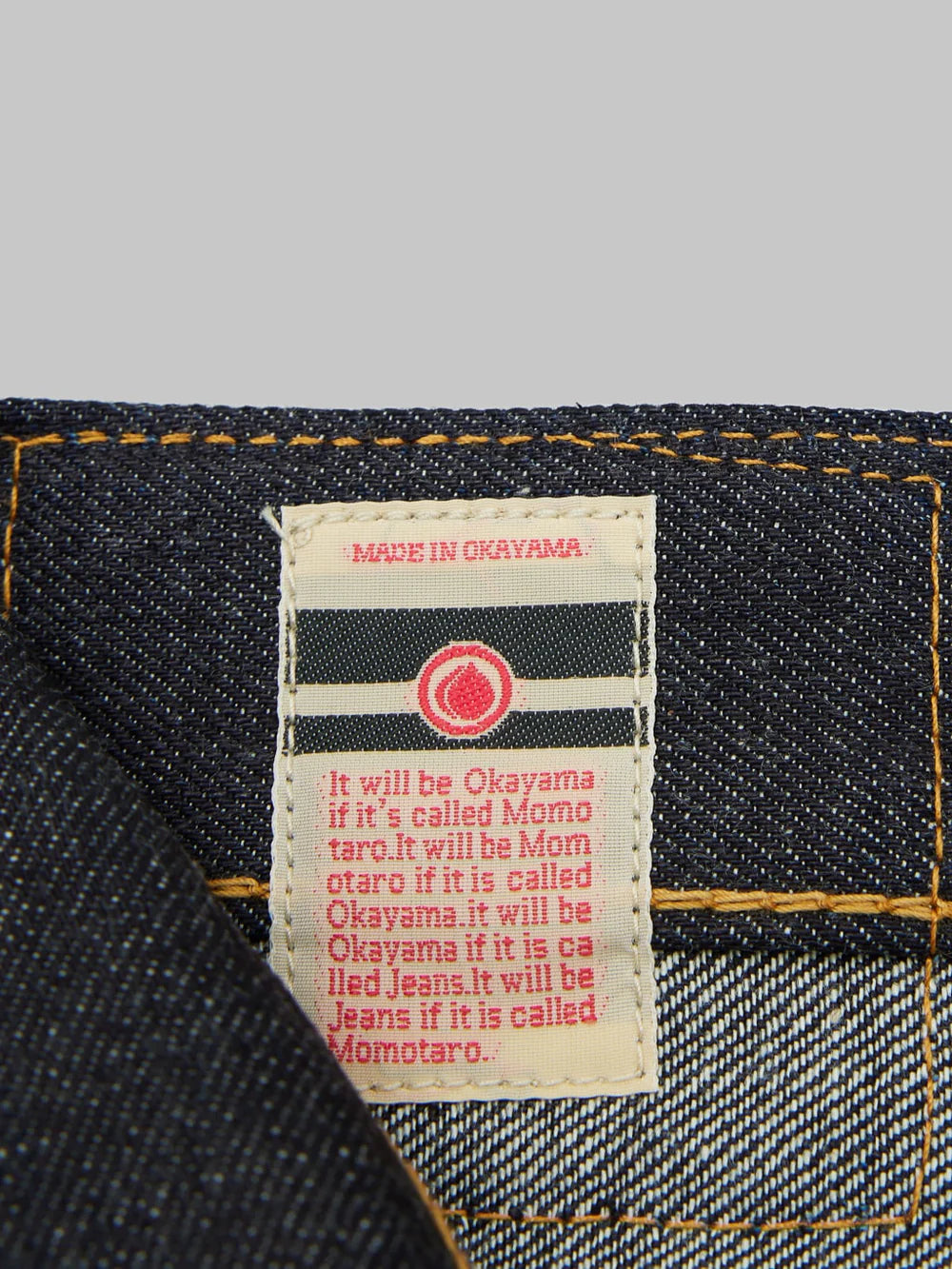 Momotaro 0306-12 12oz Zimbabwe Cotton Tight Tapered Pants