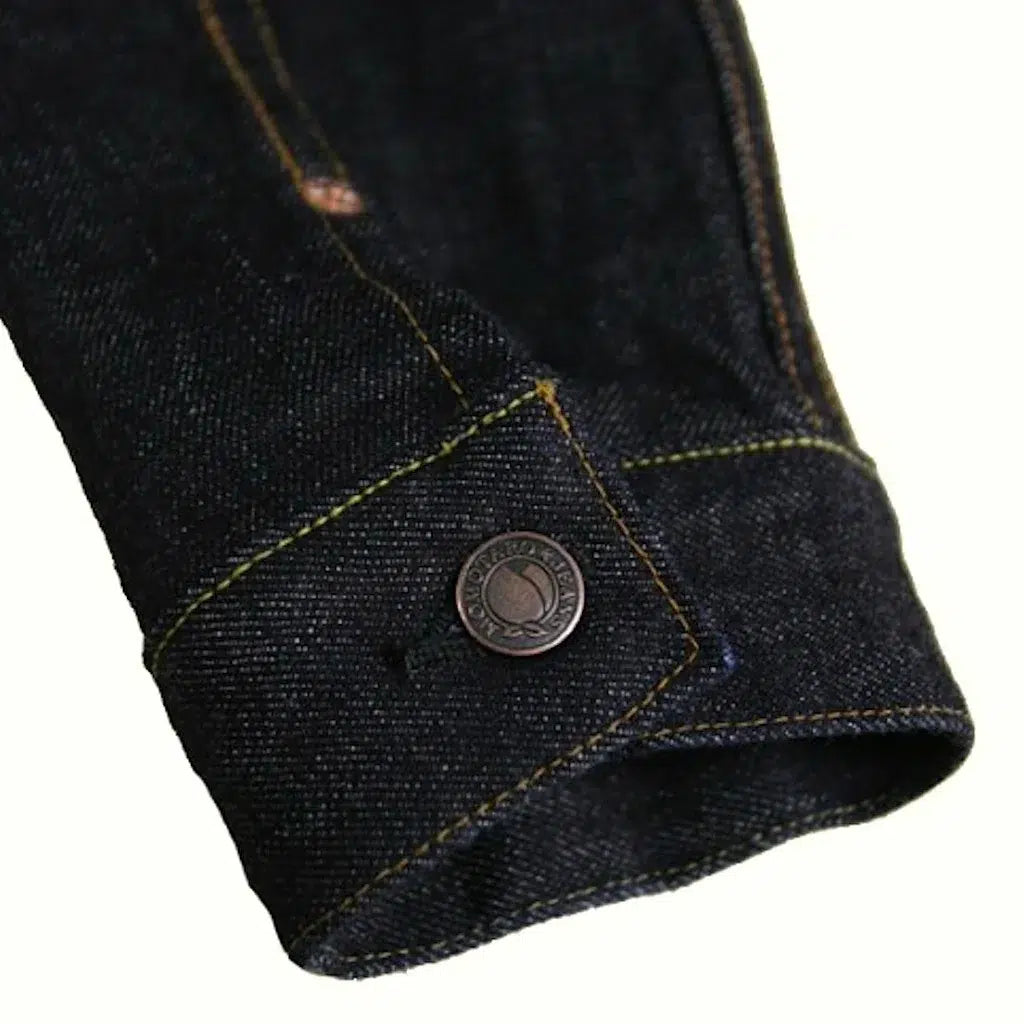 Momotaro MJ2103 14.7oz Zimbabwe Cotton Selvedge Denim Double Pocket Jacket
