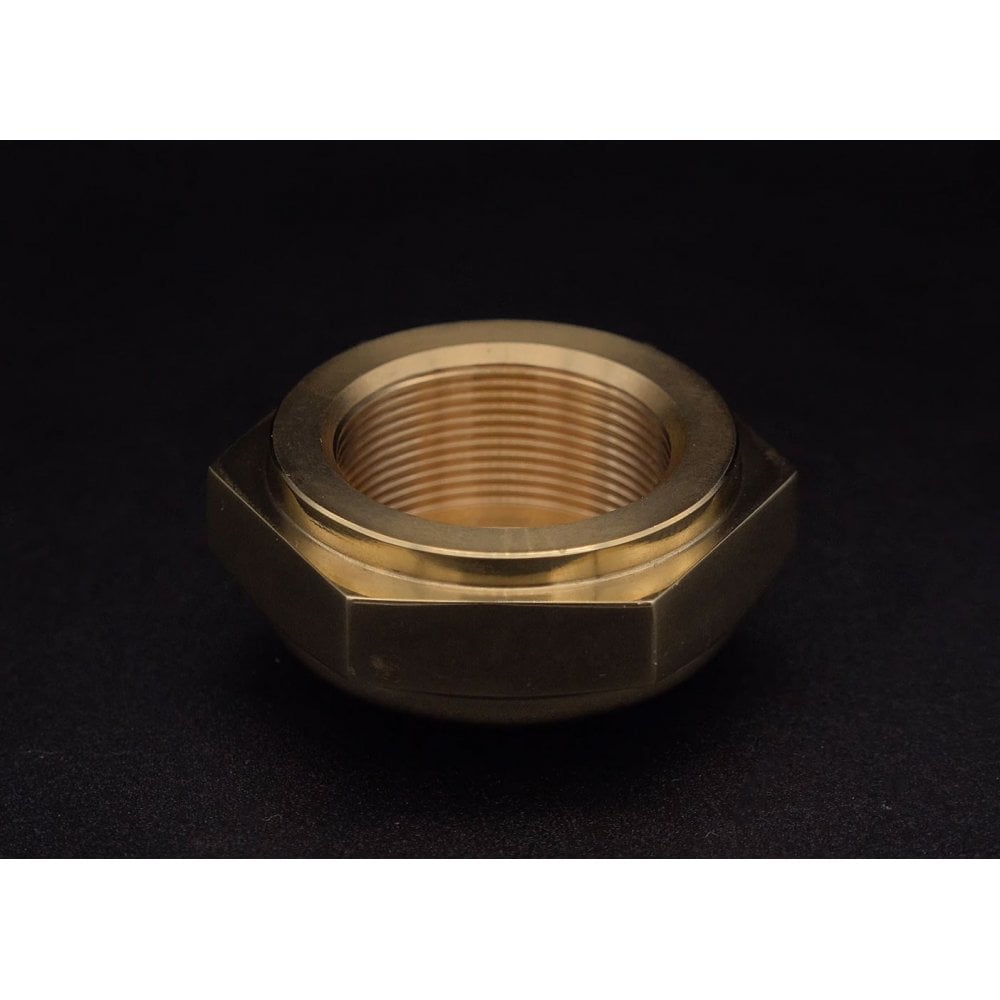 Motone THE BOSS MK.II Steering Stem Nut - Brass - MMU068