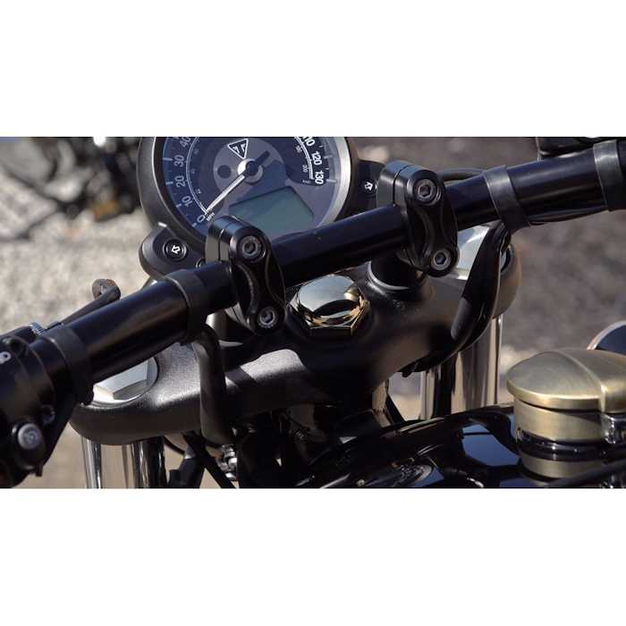 Motone THE BOSS MK.II Steering Stem Nut - Brass - MMU068