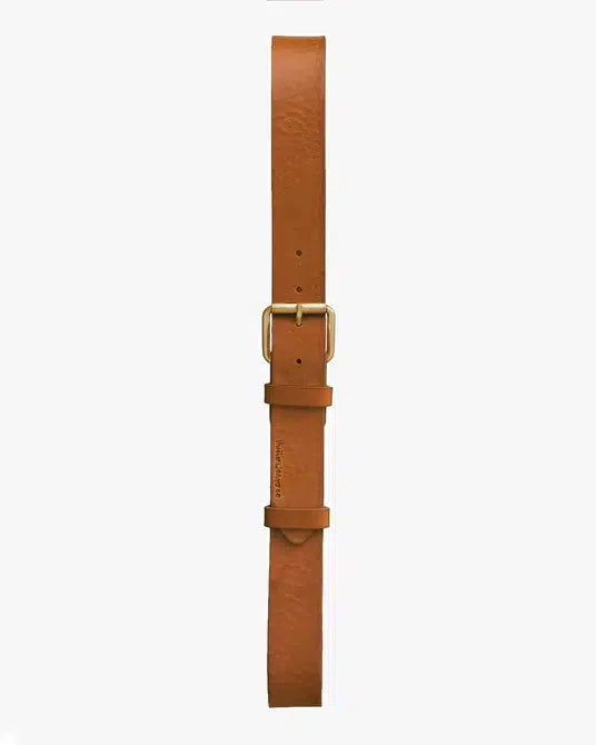 Nudie Jeans Pedersson Leather Belt - Black/Brown