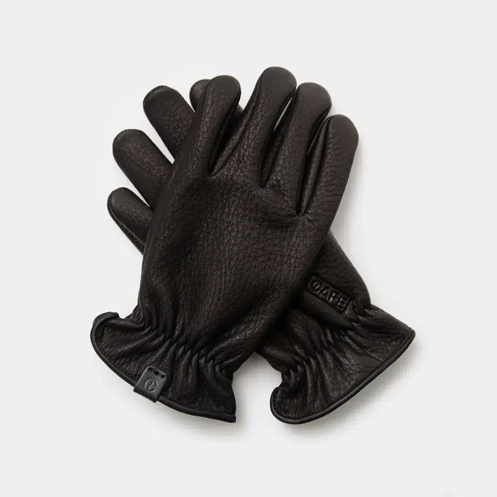 Cafe Leather The Original Deerskin Gloves - Black